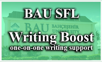 BAU SFL “Writing Boost" (one-on-one writing support) - For Graduate School Students